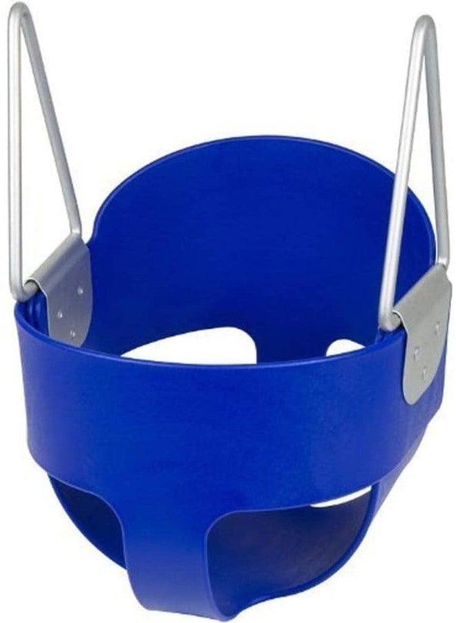 CHARMING TREASURES Heavy-Duty High Back Full Bucket Toddler Swing Seat for Kids-Seat Only, Easy Install Blue (Chain Not Included) - Image 1